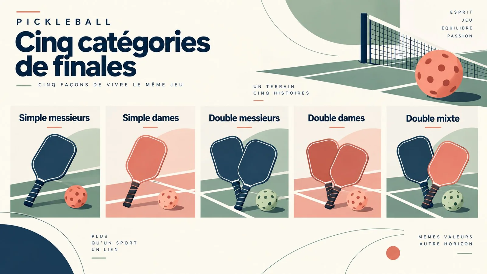 Tableau visuel des finales PPA a Cary
