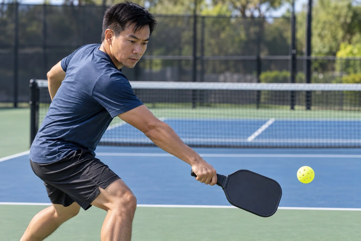 Cận cảnh grip, xoay vai và điểm chạm trước thân khi đánh slice trái tay