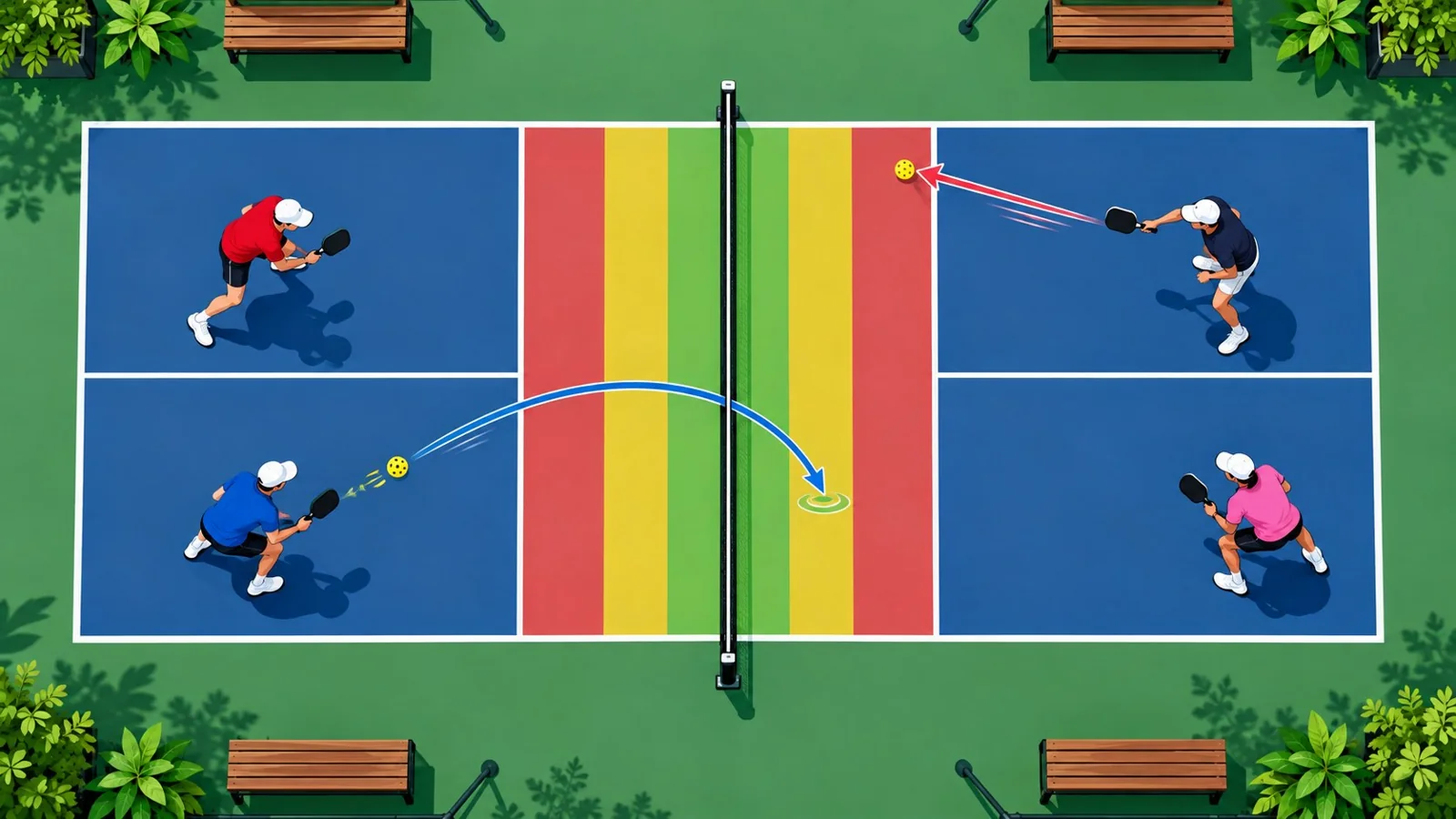 Sơ đồ ba vùng quyết định: reset, block và punch volley