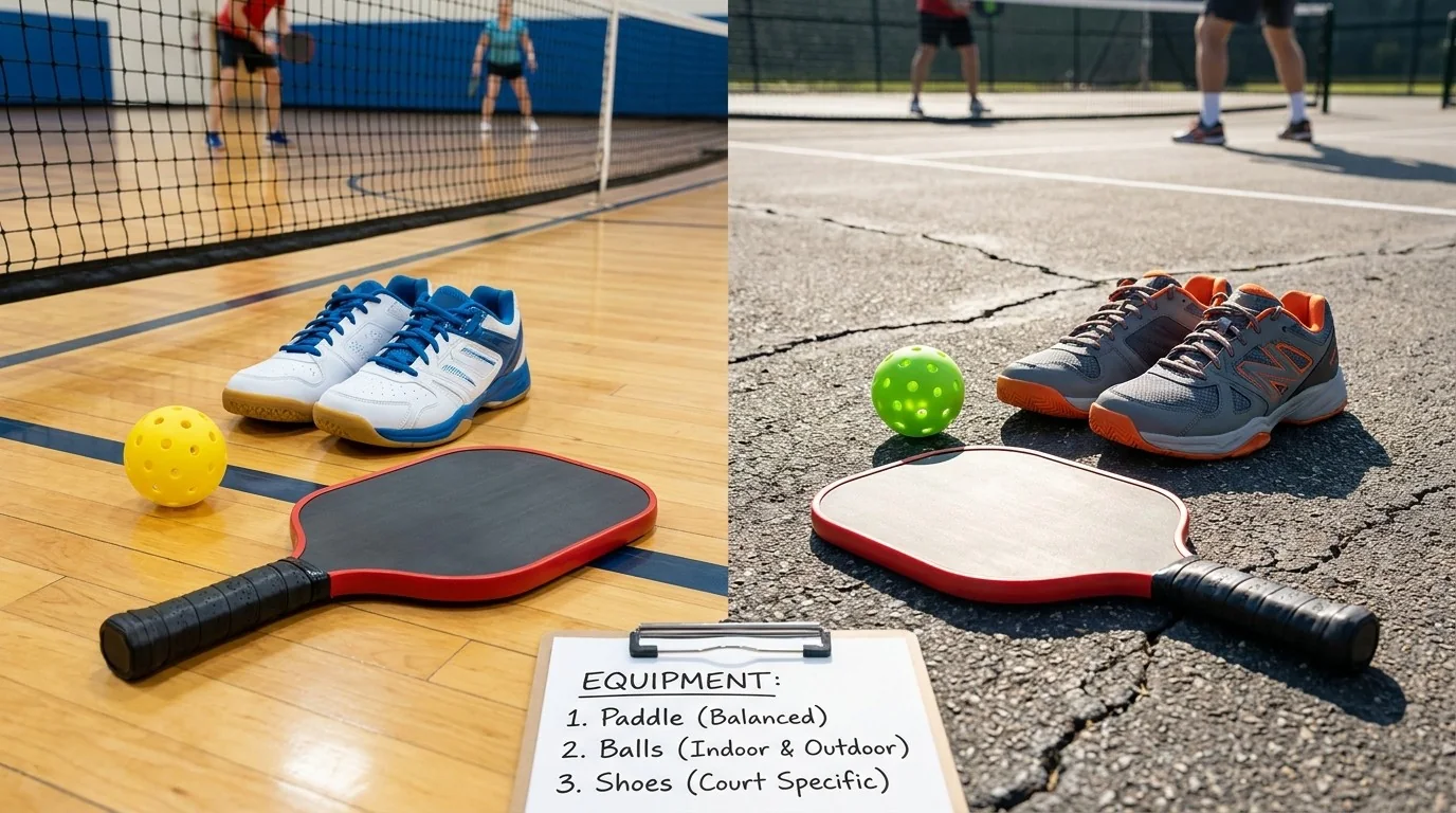 Pickleball illustration