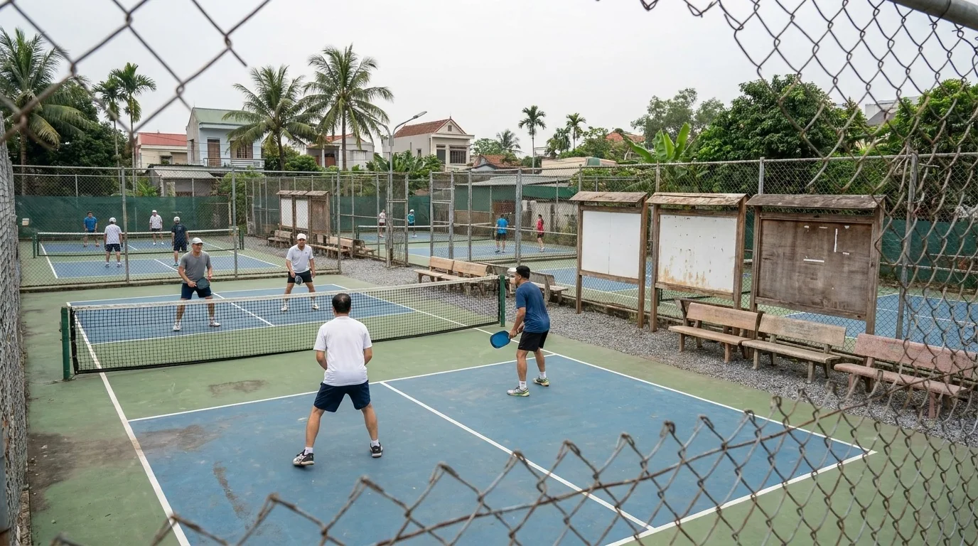Pickleball illustration
