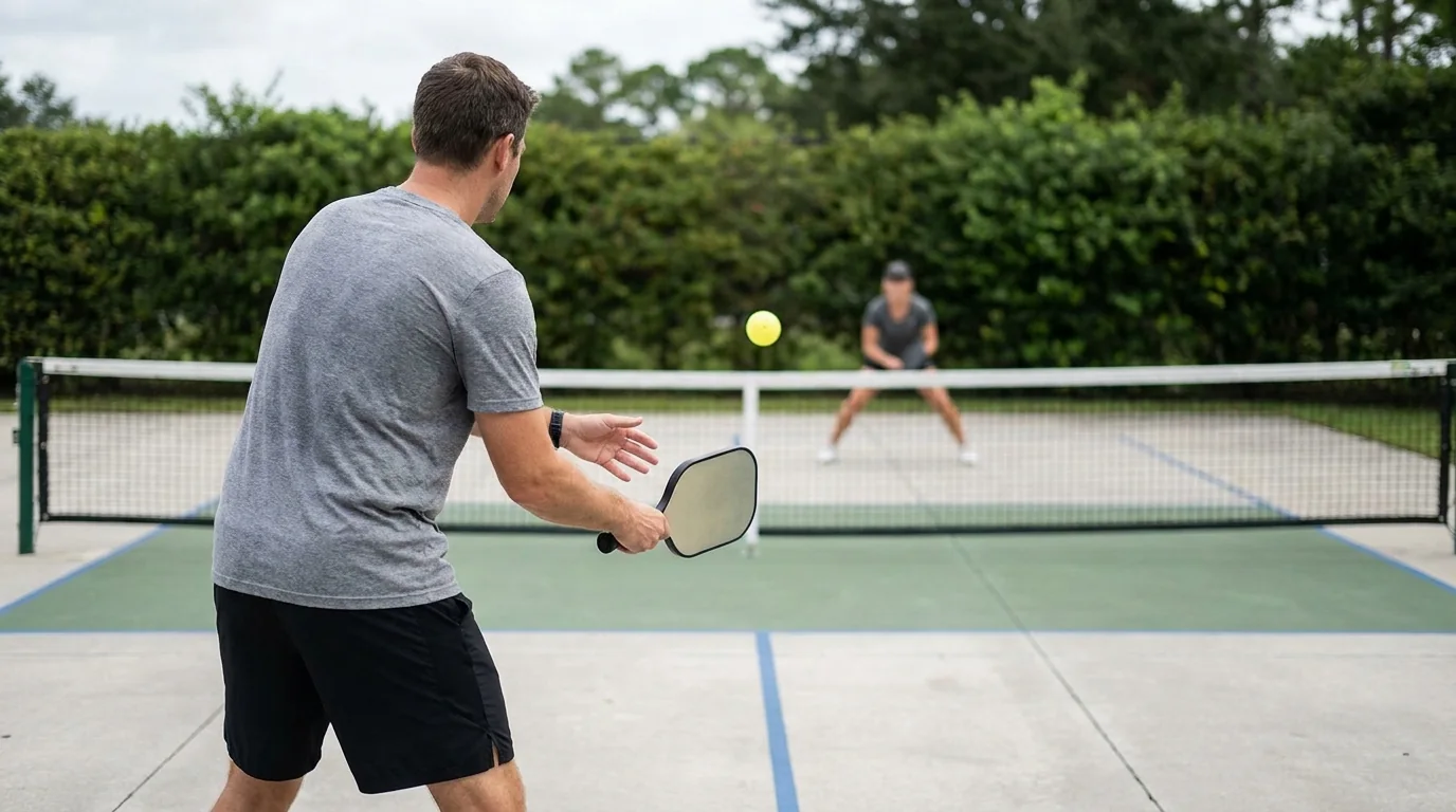 Sơ đồ bài tập backhand hai tay với các vùng mục tiêu