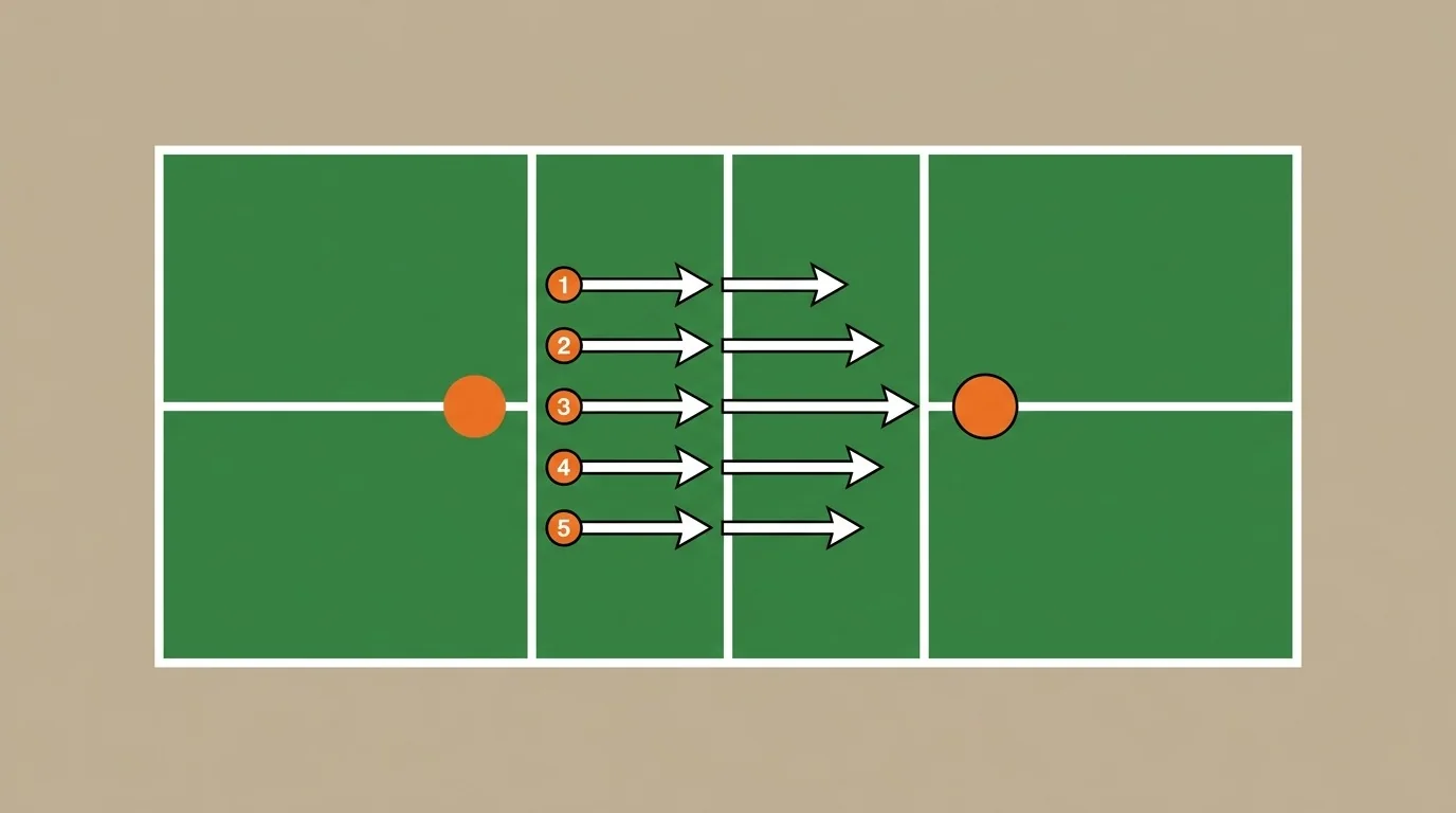 Seitlicher Passformtest mit stabiler Ferse und sicherem Stand beim Pickleball