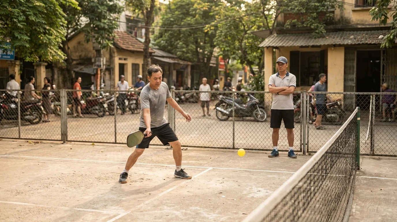 Bài tập pickleball theo tiến trình từ bóng chậm đến di chuyển đổi hướng