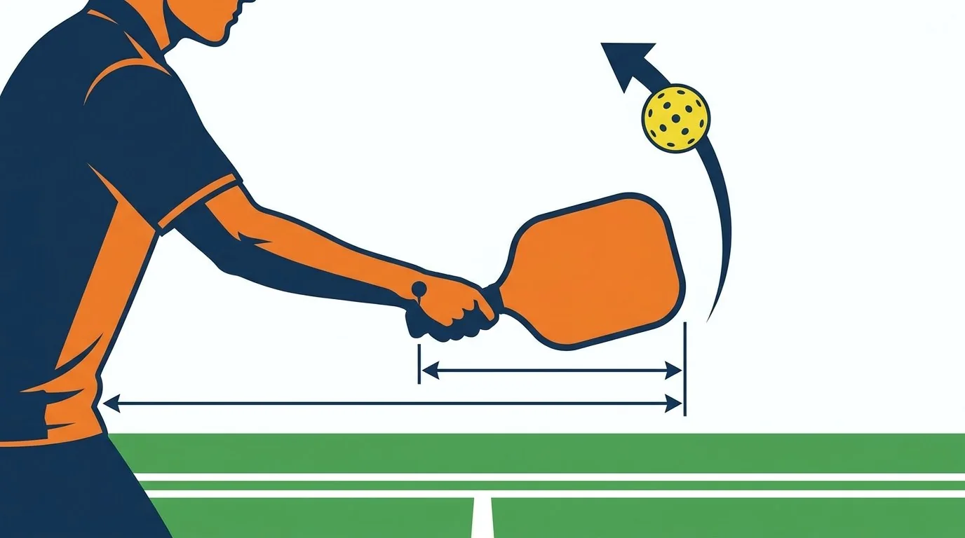 Volley-Serve: Aufwärtsbewegung, Handgelenk und Treffhöhe im Pickleball